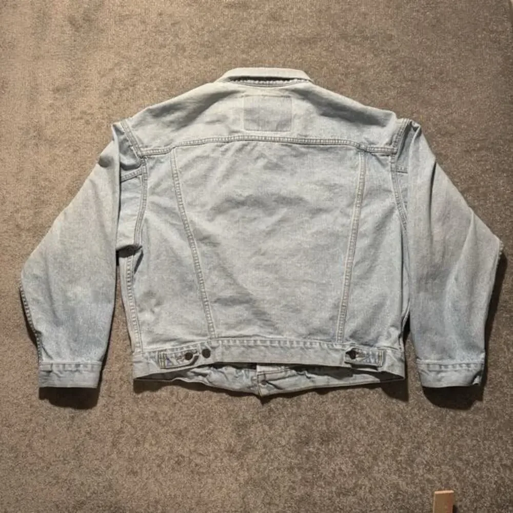Vintage Levi's Strauss & Co 70598 4834 Trucker Denim Jean Jacket XL Western Work